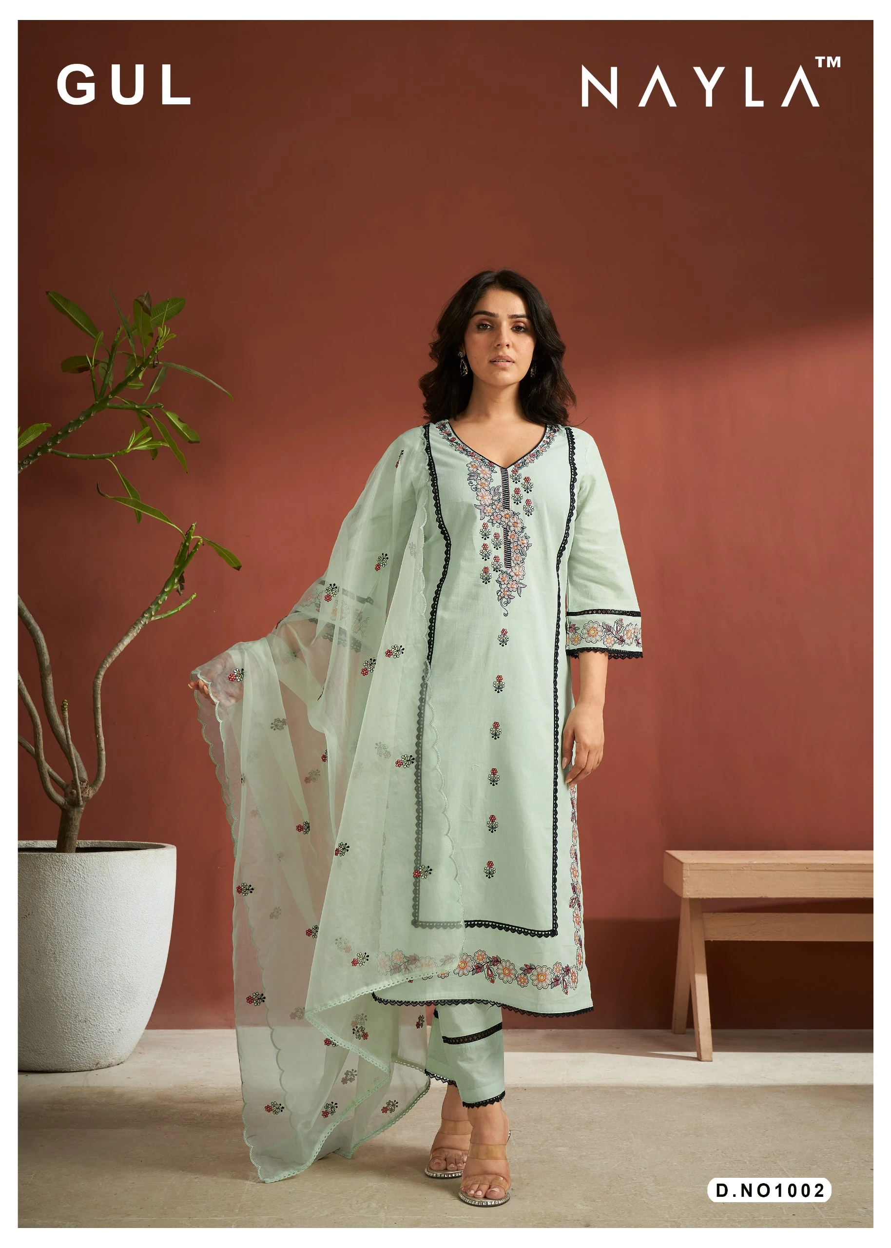 Nayla Gul Pure Cotton Wholesale Readymade Salwar Suit Catalog — Wholesale Readymade Suit, MPA wholesale from Surat — view 5